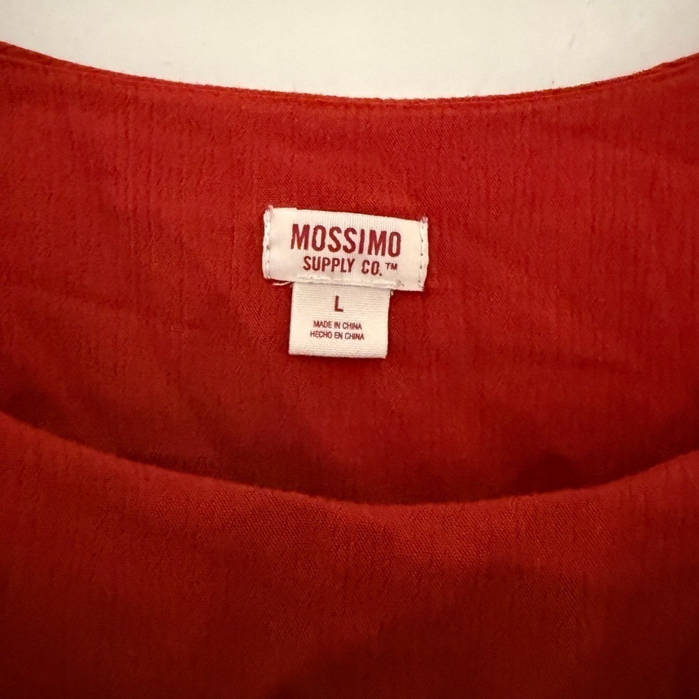 Mossimo Supply Co. Red Camisole with Ruffle Detail - Picture 5 of 6